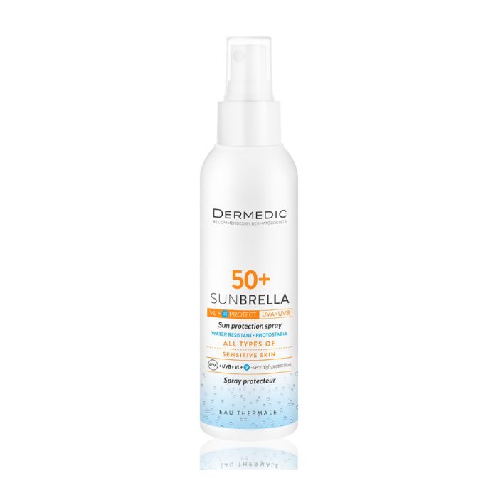 DERMEDIC SUNBRELLA SPRAY PROTECTEUR SPF50+ 150ML DERMEDIC SUNBRELLA SPRAY PROTECTEUR SPF50+ 150ML