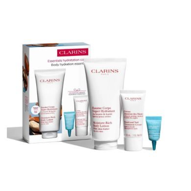 CLARINS COFFRET ESSENTIELS HYDRATATION CORPS CLARINS COFFRET ESSENTIELS HYDRATATION CORPS