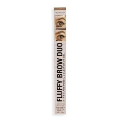 MAKEUP REVOLUTION FLUFFY BROW DUO MAKEUP REVOLUTION FLUFFY BROW DUO
