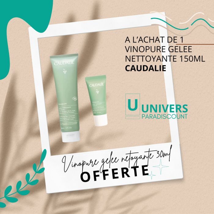 CAUDALIE VINOPURE GELEE NETTOYANTE PURIFIANTE150 ML CAUDALIE VINOPURE GELEE NETTOYANTE PURIFIANTE150 ML