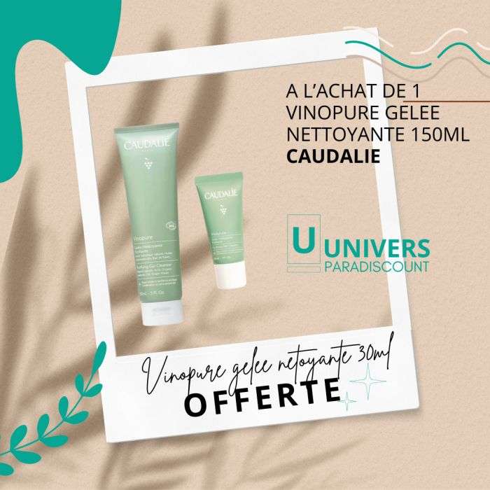 CAUDALIE VINOPURE GELEE NETTOYANTE PURIFIANTE150 ML