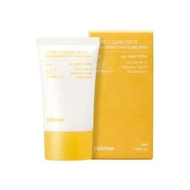 CELIMAX PORE + DARK SPOT BRIGHTENING CARE SUNSCREEN SPF 50+ PA++ 50ML CELIMAX PORE + DARK SPOT BRIGHTENING CARE SUNSCREEN SPF 50+ PA++ 50ML