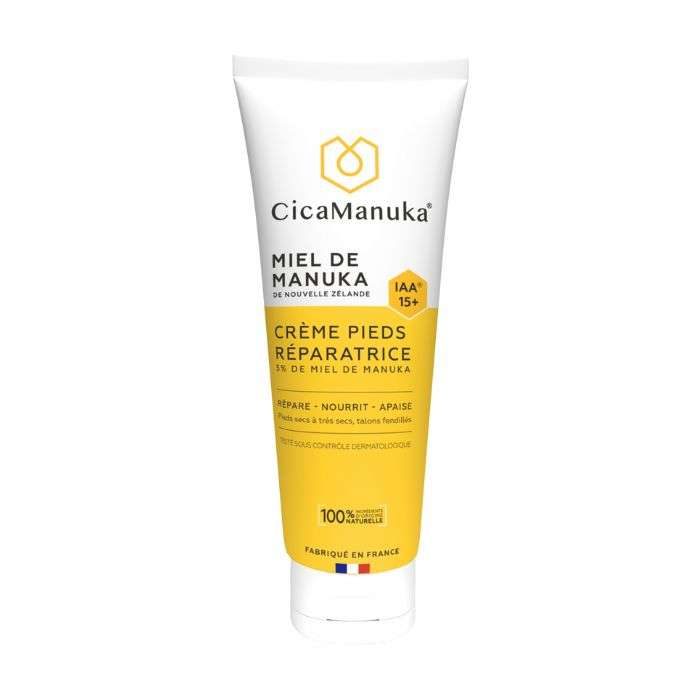 CICAMANUKA MIEL DE MANUKA IAA 15+ CREME PIEDS REPARATRICE 75ML CICAMANUKA MIEL DE MANUKA IAA 15+ CREME PIEDS REPARATRICE 75ML