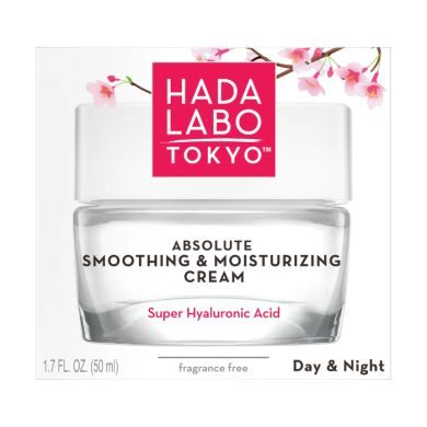 HADA LABO ABSOLUTE SMOOTHING AND MOISTURIZING CREAM 50ML HADA LABO ABSOLUTE SMOOTHING AND MOISTURIZING CREAM 50ML