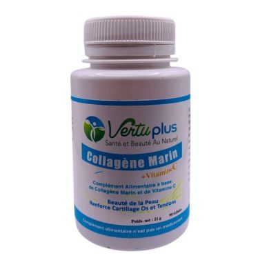 VERTUPLUS COLLAGENE MARIN + VITAMINE C 90 GELULE VERTUPLUS COLLAGENE MARIN + VITAMINE C 90 GELULE