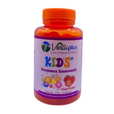 VERTUPLUS KIDS + GOMMES MULTIVITAMINES GOUT CITRON 60 GOMMES VERTUPLUS KIDS + GOMMES MULTIVITAMINES GOUT CITRON 60 GOMMES