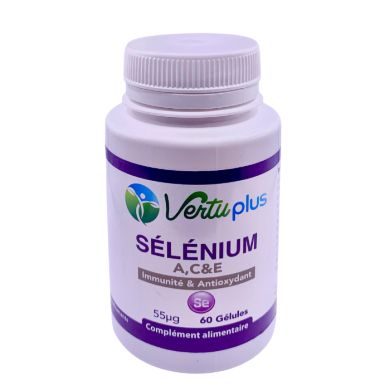 VERTUPLUS SELENIUM IMMUNITE ANTIOXYDANT 60 GELULES VERTUPLUS SELENIUM IMMUNITE ANTIOXYDANT 60 GELULES