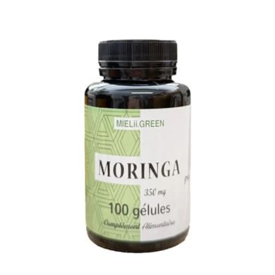 MIELII GREEN MORINGA 350MG 100 GELULES MIELII GREEN MORINGA 350MG 100 GELULES