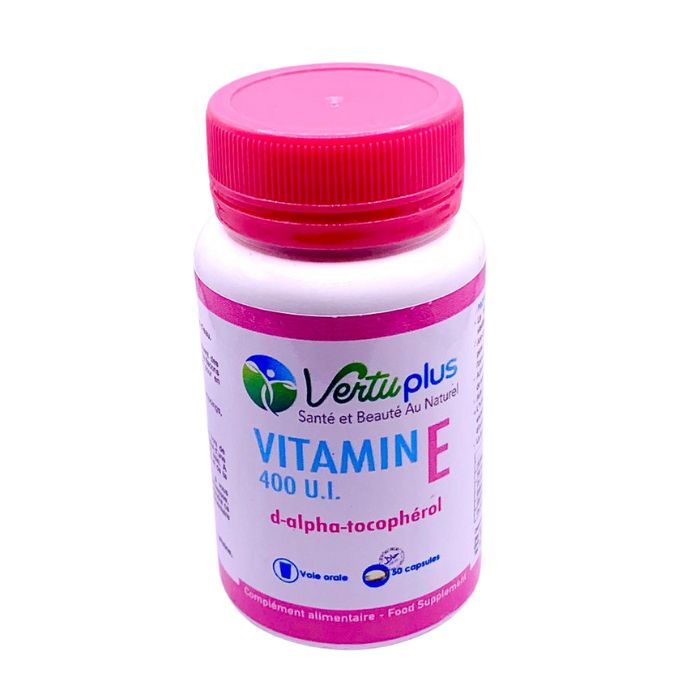 VERTUPLUS VITAMIN E 50 CAPSULES VERTUPLUS VITAMIN E 50 CAPSULES