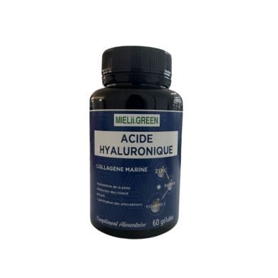 MIELII GREEN ACIDE HYALURONIQUE 60 GELULES MIELII GREEN ACIDE HYALURONIQUE 60 GELULES