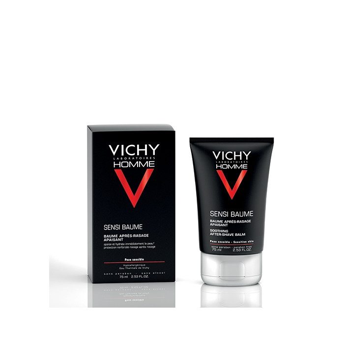 VICHY HOMME SENSI-BAUME Ca. Baume après-rasage fortifiant peaux sensibles VICHY HOMME SENSI-BAUME Ca. Baume après-rasage fortifiant peaux sensibles