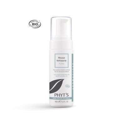 PHYTS MOUSSE NETTOYANTE PURETE AUX HUILES ESSENTIELLES 160ML PHYTS MOUSSE NETTOYANTE PURETE AUX HUILES ESSENTIELLES 160ML