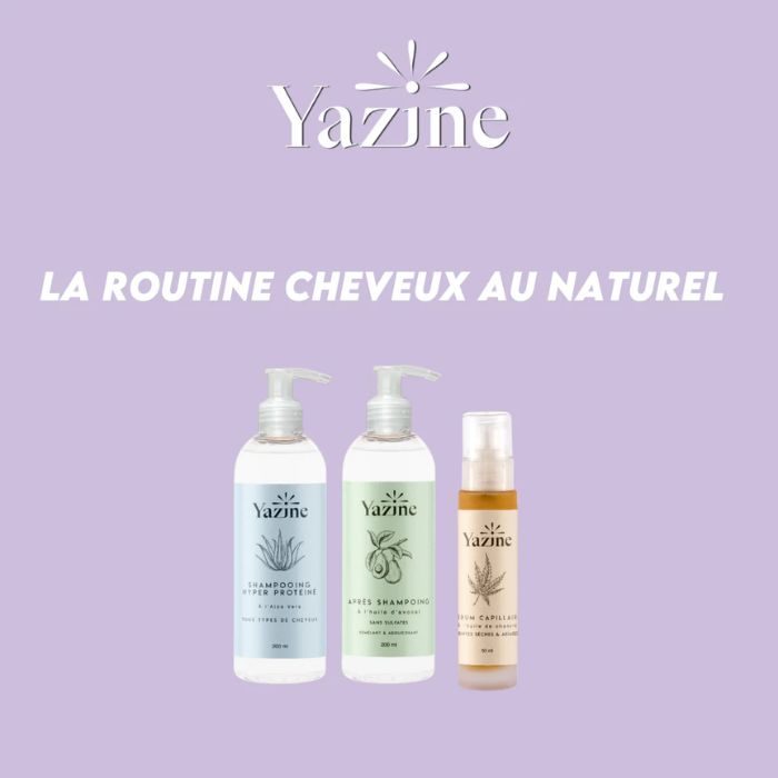 YAZINE ROUTINE CHEVEUX AU NATUREL