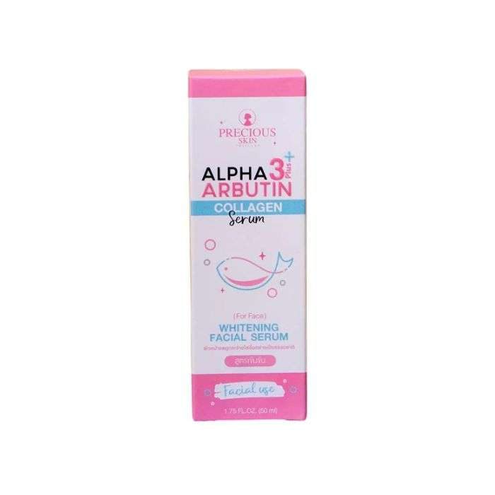 PRECIOUS SKIN ALPHA ARBUTIN 3PLUS+ COLLAGEN SERUM 50ML PRECIOUS SKIN ALPHA ARBUTIN 3PLUS+ COLLAGEN SERUM 50ML