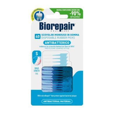 BIOREPAIR BROSSETTE INTERDENTAIRE JETABLES 40 PIECES TAILLE S BIOREPAIR BROSSETTE INTERDENTAIRE JETABLES 40 PIECES TAILLE S