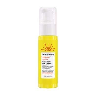 MARU DERM SPF50+ PA++++ CREME SOLAIRE VITAMINE C 50ML MARU DERM SPF50+ PA++++ CREME SOLAIRE VITAMINE C 50ML