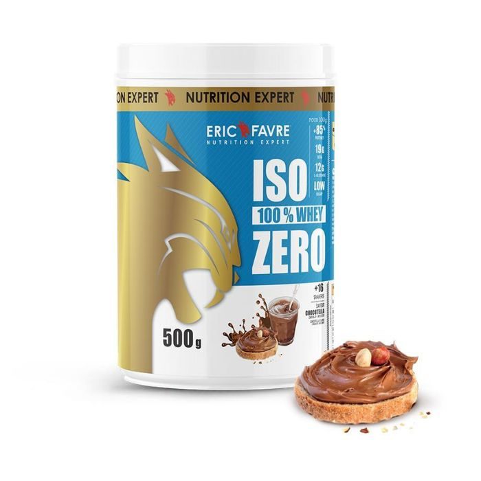 ERIC FAVRE ISO 100 WHEY ZERO SAVEUR CHOCOTELLA 500 G ERIC FAVRE ISO 100 WHEY ZERO SAVEUR CHOCOTELLA 500 G