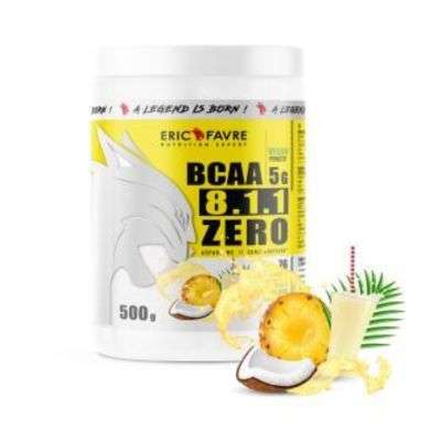 ERIC FAVRE BCAA 5 G 8.1.1 ZERO SAVEUR PINA COLADA 500 G ERIC FAVRE BCAA 5 G 8.1.1 ZERO SAVEUR PINA COLADA 500 G