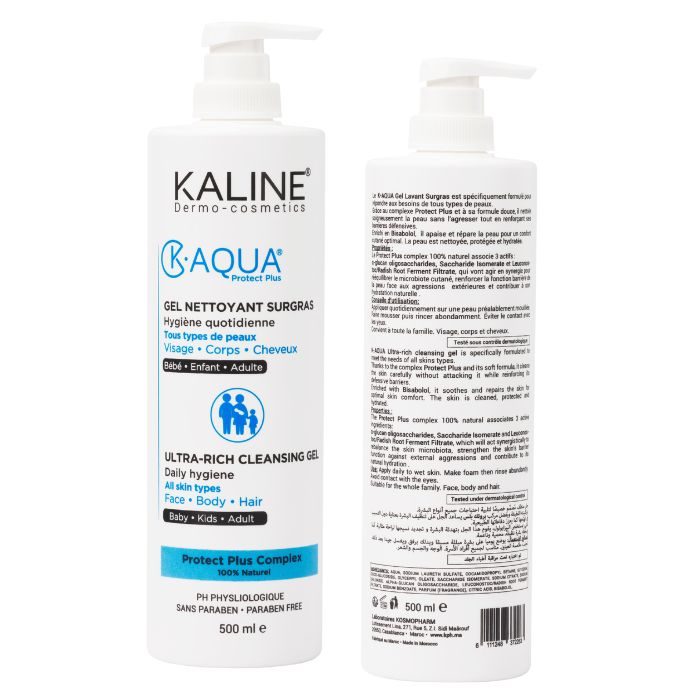 KALINE K AQUA GEL NETTOYANT SURGRAS 500 ML KALINE K AQUA GEL NETTOYANT SURGRAS 500 ML