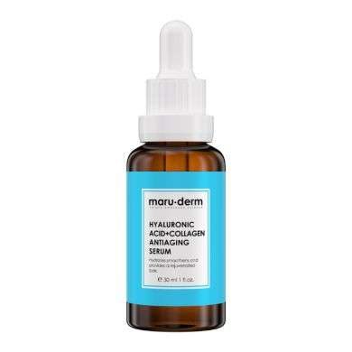 MARU DERM HYALURONIC ACID+COLLAGEN SERUM ANTI AGE 30ML MARU DERM HYALURONIC ACID+COLLAGEN SERUM ANTI AGE 30ML