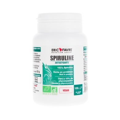 ERIC FAVRE SPIRULINE BIO 100 COMPRIMES
