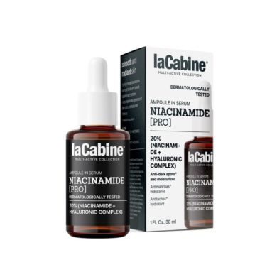 LA CABINE NIACINAMIDE PRO 20 AMPOULE EN SERUM 30ML LA CABINE NIACINAMIDE PRO 20 AMPOULE EN SERUM 30ML