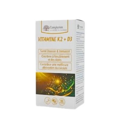 COMPLEMAX VITAMINE K2+D3 60 GELULES COMPLEMAX VITAMINE K2+D3 60 GELULES
