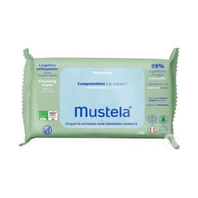 MUSTELA LINGETTES NETTOYANTES60 MUSTELA LINGETTES NETTOYANTES60