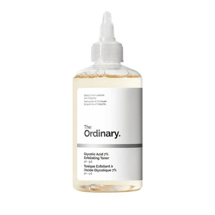 THE ORDINARY GLYCOLIC ACID 7% EXFOLIATING TONER 240 ML PH 3.6 THE ORDINARY GLYCOLIC ACID 7% EXFOLIATING TONER 240 ML PH 3.6