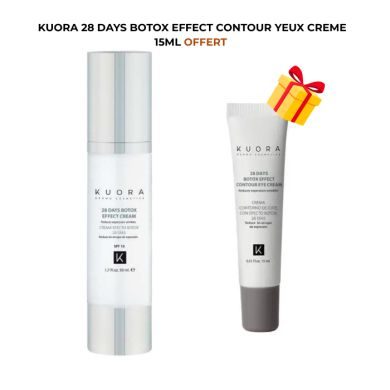 KUORA CREME EFFET BOTOX 28 JOURS 50 ML KUORA CREME EFFET BOTOX 28 JOURS 50 ML