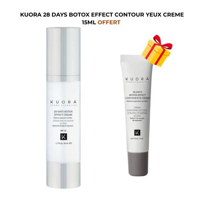 KUORA CREME EFFET BOTOX 28 JOURS 50 ML KUORA CREME EFFET BOTOX 28 JOURS 50 ML