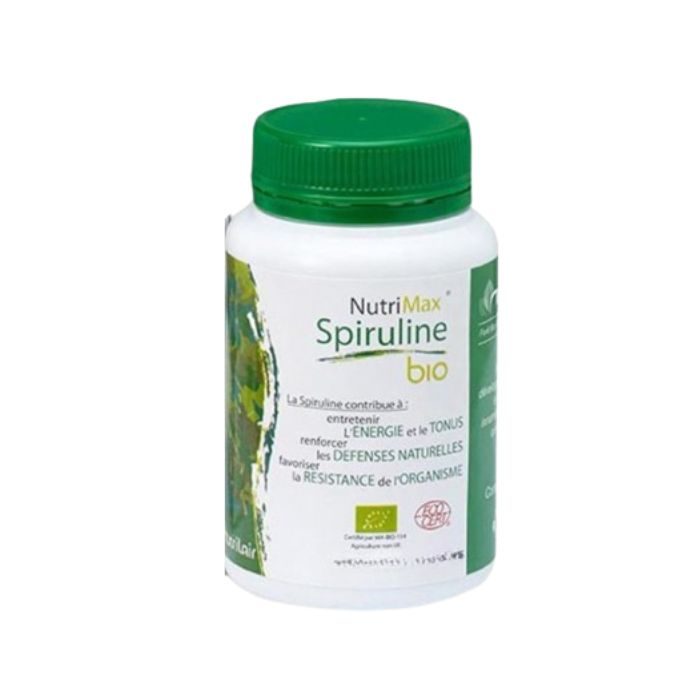 NUTRIMAX SPIRULINE 100% BIO 120 G MICROGRANULES TONUS ET VITALITÉ