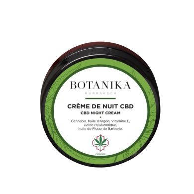 BOTANIKA CANNAFLEX CBD CREME DE NUIT 50ML BOTANIKA CANNAFLEX CBD CREME DE NUIT 50ML