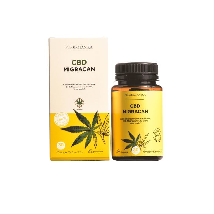 FITOBOTANIKA CBD MIGRACAN 30 GELULES FITOBOTANIKA CBD MIGRACAN 30 GELULES