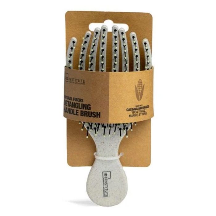 IDC INSTITUTE NATURAL FIBRES DETANGLING HANDLE BRUSH