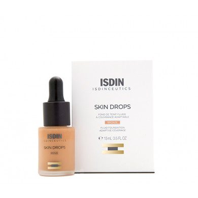 ISDIN SKIN DROPS FOND DE TEINT FLUIDE BRONZE 15 ML ISDIN SKIN DROPS FOND DE TEINT FLUIDE BRONZE 15 ML
