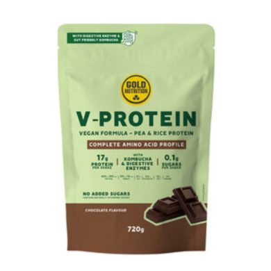 GOLD NUTRITION V-PROTEIN CHOCOLATE FLAVOUR 720 G GOLD NUTRITION V-PROTEIN CHOCOLATE FLAVOUR 720 G