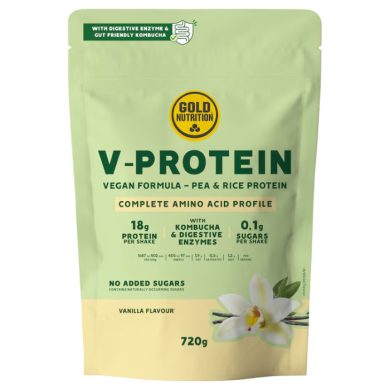 GOLD NUTRITION V-PROTEIN VANILLA FLAVOUR 720 G GOLD NUTRITION V-PROTEIN VANILLA FLAVOUR 720 G
