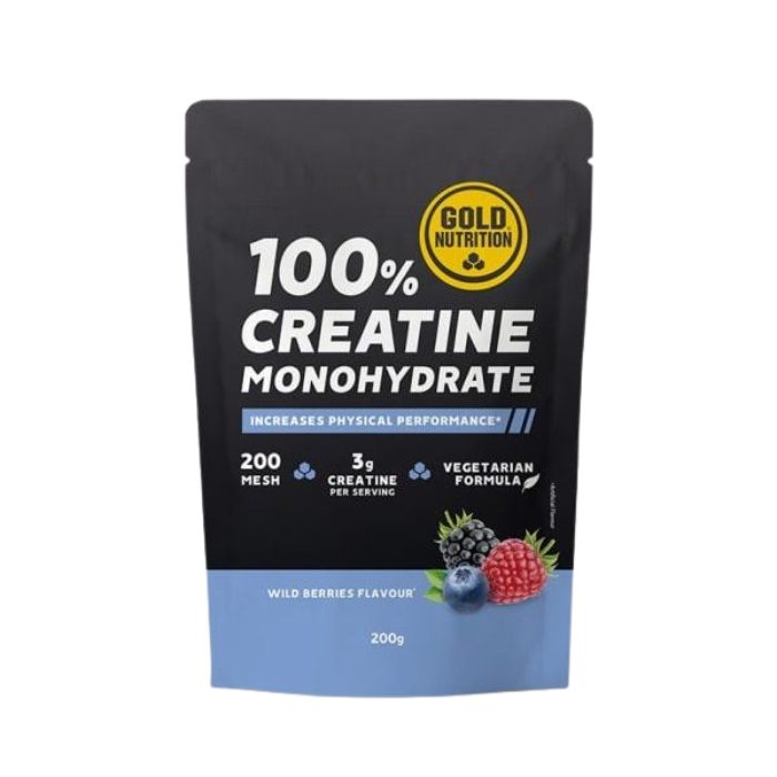 GOLD NUTRITION CREATINE MONOHYDRATE WILD BERRIES FLAVOUR 200 G GOLD NUTRITION CREATINE MONOHYDRATE WILD BERRIES FLAVOUR 200 G