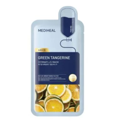 MEDIHEAL GREEN TANGERINE DERMAPLUS MASK 22 ML MEDIHEAL GREEN TANGERINE DERMAPLUS MASK 22 ML