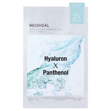 MEDIHEAL DERMA SYNERGY WRAPPING MASK HYALURON X PANTHENOL 25 ML MEDIHEAL DERMA SYNERGY WRAPPING MASK HYALURON X PANTHENOL 25 ML