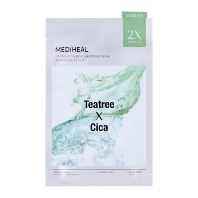 MEDIHEAL DERMA SYNERGY WRAPPING MASK TEATREE X CICA 25 ML MEDIHEAL DERMA SYNERGY WRAPPING MASK TEATREE X CICA 25 ML