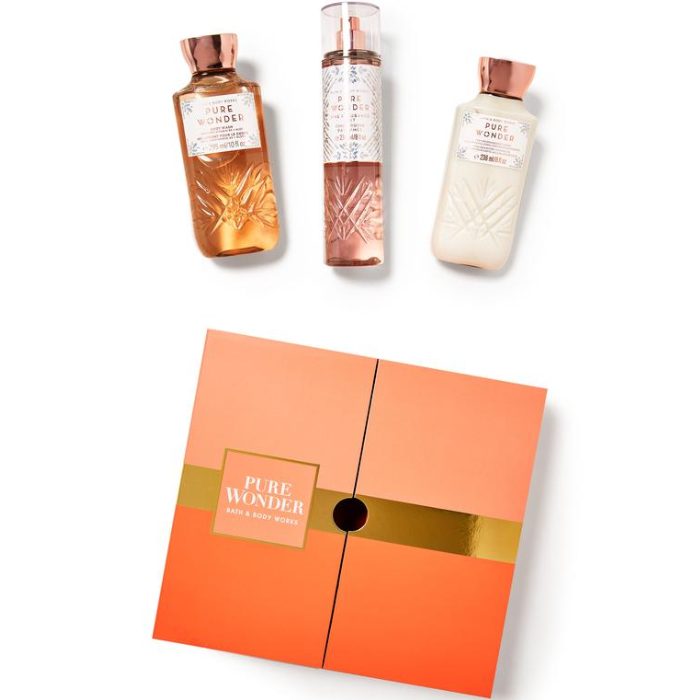 BATH AND BODY WORKS PURE WONDER BATH AND BODY WORKS PURE WONDER