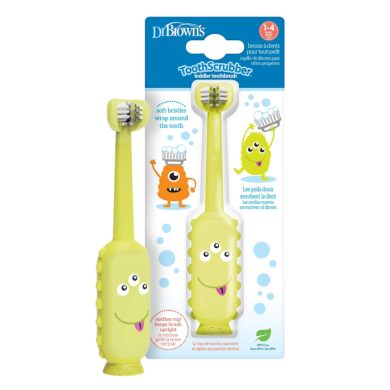 DR BROWNS BROSSE A DENT POUR TOUT PETIT 1-4 ANS DR BROWNS BROSSE A DENT POUR TOUT PETIT 1-4 ANS