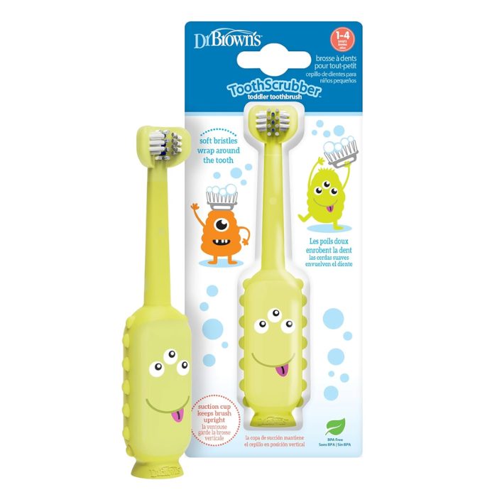DR BROWNS BROSSE A DENT POUR TOUT PETIT 1-4 ANS DR BROWNS BROSSE A DENT POUR TOUT PETIT 1-4 ANS