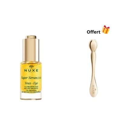 NUXE OFFRE SUPER SERUM 10 YEUX 15 ML + ROLLER CONTOUR YEUX OFFERT  NUXE OFFRE SUPER SERUM 10 YEUX 15 ML + ROLLER CONTOUR YEUX OFFERT