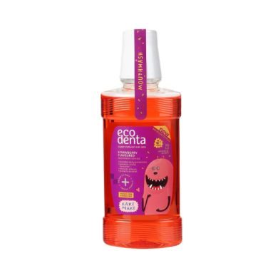 ECODENTA BAIN DE BOUCHE ENFANT GOUT FRAISE 250ML ECODENTA BAIN DE BOUCHE ENFANT GOUT FRAISE 250ML