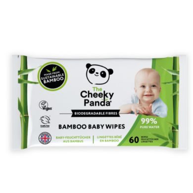THE CHEEKY PANDA LINGETTES BEBE 60 UNITES THE CHEEKY PANDA LINGETTES BEBE 60 UNITES