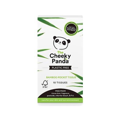 THE CHEEKY PANDA MOUCHOIRS EN BAMBOU 10 TISSUES THE CHEEKY PANDA MOUCHOIRS EN BAMBOU 10 TISSUES