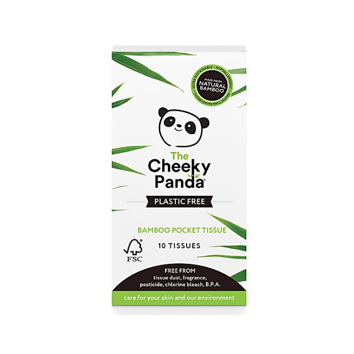 THE CHEEKY PANDA MOUCHOIRS EN BAMBOU 10 TISSUES THE CHEEKY PANDA MOUCHOIRS EN BAMBOU 10 TISSUES